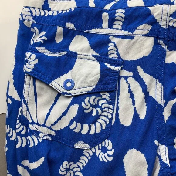 Lilly Pulitzer Schooner Blue Dock Hopper Nautical Palazzo Pippa Pants Wide Leg - Picture 15 of 15